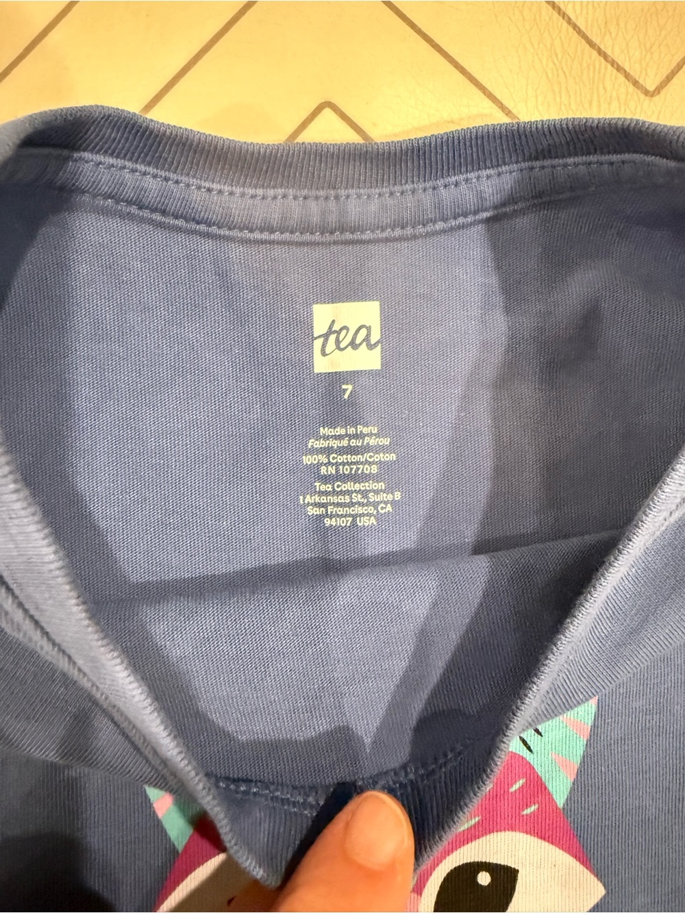 Tea Collection Racoon Tee - Picture 5 of 8